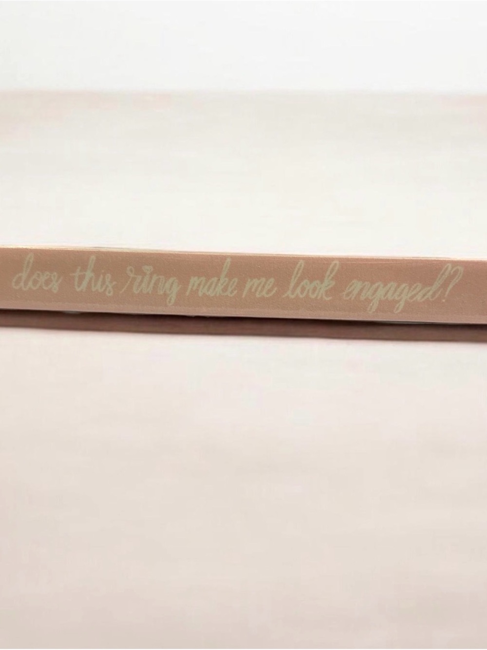 Peach Glitter Nail File - "Does this ring make me look engaged?"
2085A - Picture 2 of 5
